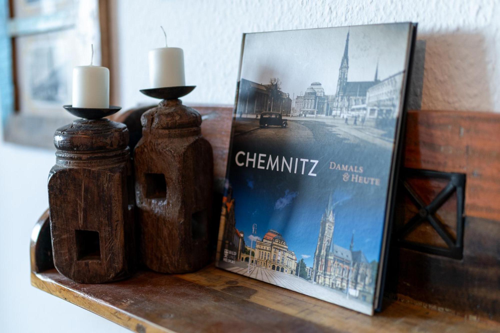 Schlossberg-Domizil Mit Weitblick - Arbeitsplatz, Balkon, Netflix, Badewanne & Yogamatte Chemnitz Exterior foto